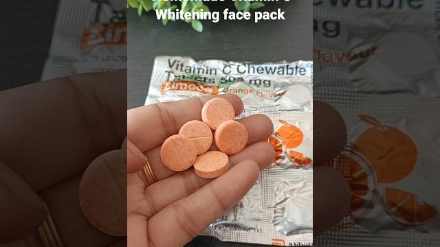Vitamin c face pack for younger looking and beautiful skin#shorts #shortvideo#staybeautiful Vitamin c face pack for younger looking and beautiful skin#shorts #shortvideo#staybeautiful