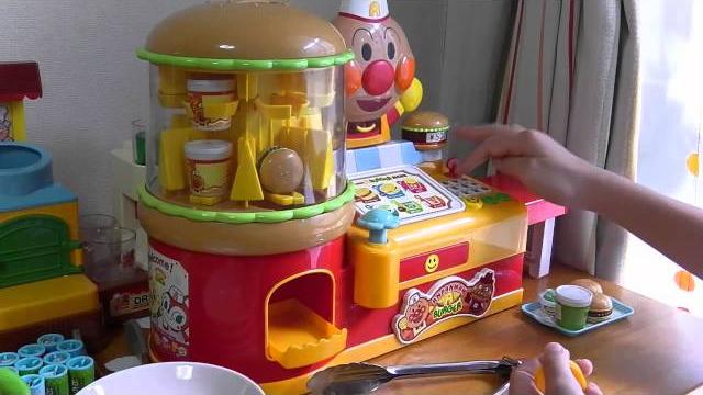 Anpanman hamburger shop toy アンパンマン ピピッとえらんで!でるでるハンバーガー ショップ! Anpanman hamburger shop toy アンパンマン ピピッとえらんで!でるでるハンバーガー ショップ!