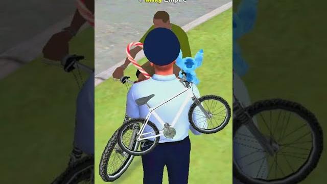 Наглый велосепидист в gta crmp #shorts Наглый велосепидист в gta crmp #shorts