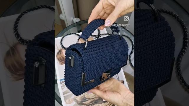 Вязаная сумка крючком. кроссбоди. ручная работа Вязаная сумка крючком. кроссбоди. ручная работа