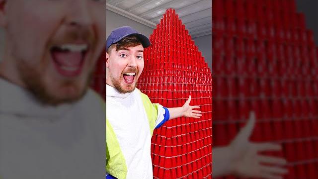 World’s largest cup tower World’s largest cup tower