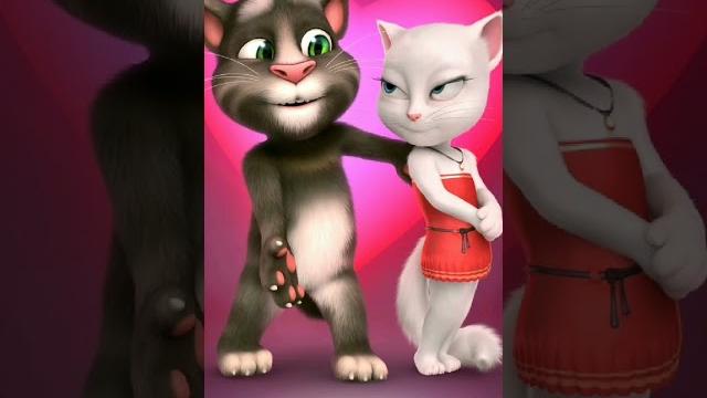 Talking tom and angela #shorts Talking tom and angela #shorts