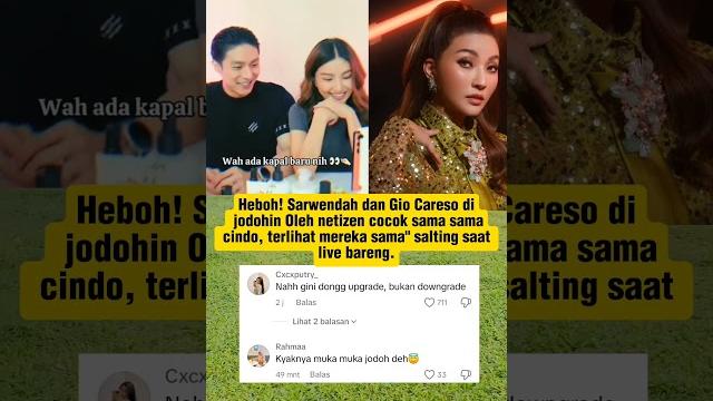 Sarwendah salting saat live bareng geo careso Sarwendah salting saat live bareng geo careso