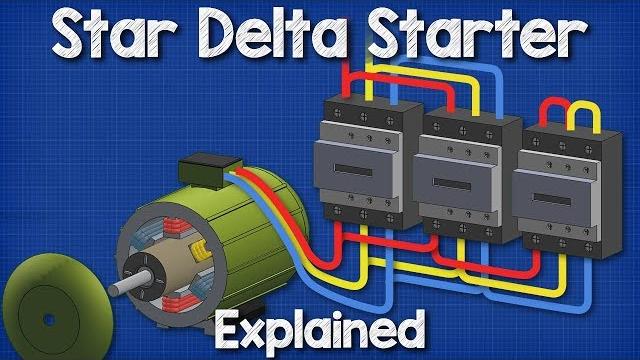 Star delta starter explained - working principle Star delta starter explained - working principle