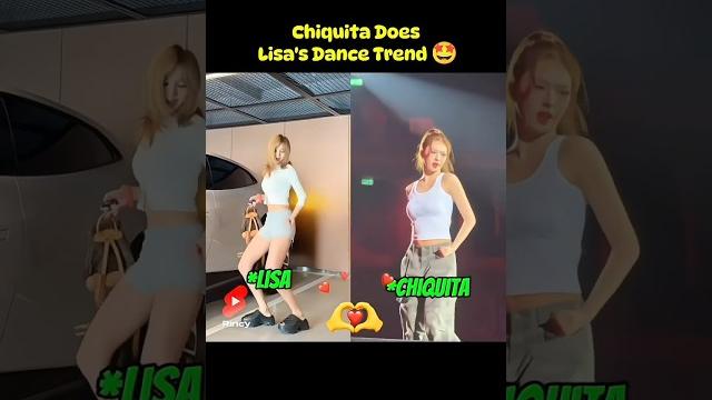 Chiquita does lisa's trend dance in bangkok. #babymonster #chiquita #lalisa #fypシ゚viral #shorts Chiquita does lisa's trend dance in bangkok. #babymonster #chiquita #lalisa #fypシ゚viral #shorts