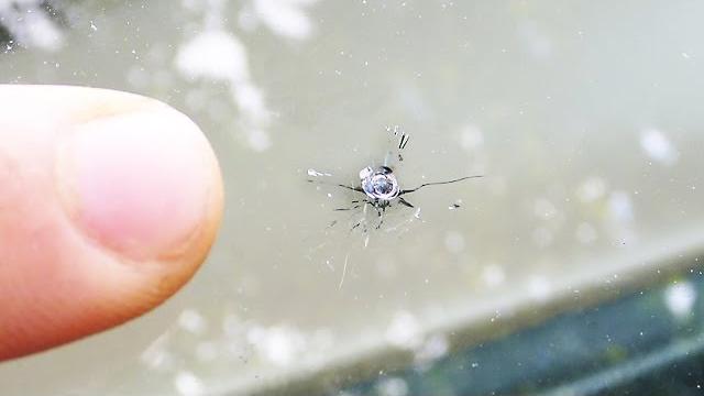 How to repair a windshield chip or crack How to repair a windshield chip or crack