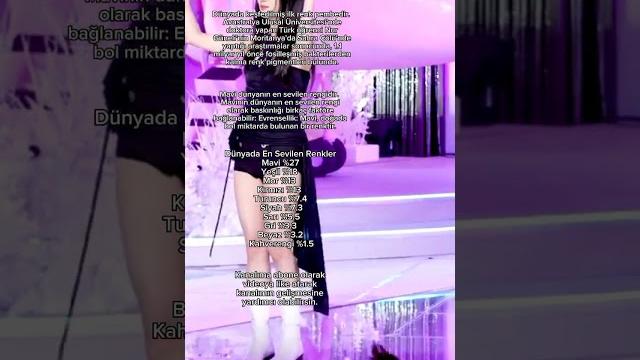 Renkler hakkında bilgiler #kpop #blackpinkjennie #blackpinkjisoo #blackpinkrose #blackpinklisa Renkler hakkında bilgiler #kpop #blackpinkjennie #blackpinkjisoo #blackpinkrose #blackpinklisa