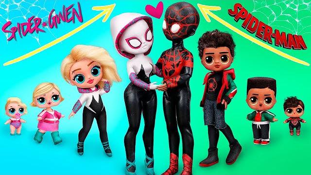 Growing up in spider-verse! 30 diys for lol surprise Growing up in spider-verse! 30 diys for lol surprise