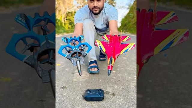 Remote control fighter jet ️ rc drone flying testing Remote control fighter jet ️ rc drone flying testing