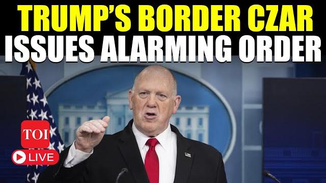Tom homan live: ‘from now on, don’t spare even a single…’: trump’s alarming new order to us forces Tom homan live: ‘from now on, don’t spare even a single…’: trump’s alarming new order to us forces