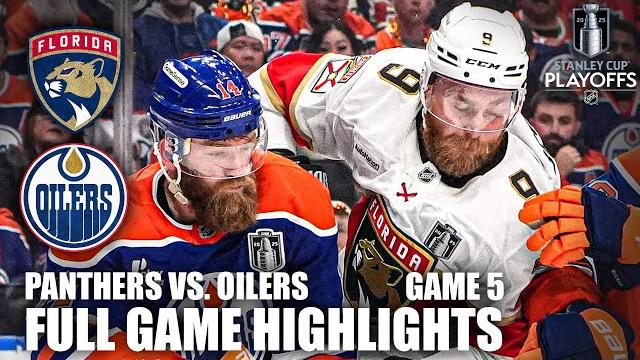 Stanley cup final game 5: florida panthers vs. edmonton oilers | full game highlights | espn nhl Stanley cup final game 5: florida panthers vs. edmonton oilers | full game highlights | espn nhl