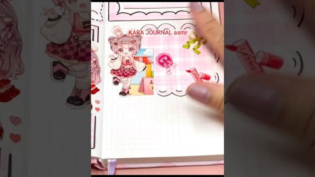 Kawaii journal #asmr #journal #shorts Kawaii journal #asmr #journal #shorts