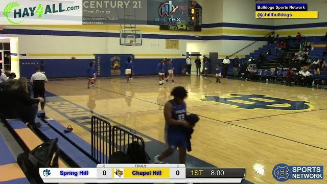 Chapel hill girls vs spring hill Chapel hill girls vs spring hill