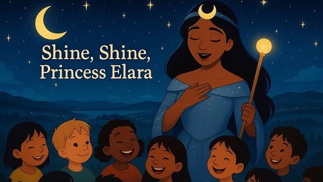 Magical princess bedtime rhyme | shine shine elara | baby lullaby song | soothing bedtime song Magical princess bedtime rhyme | shine shine elara | baby lullaby song | soothing bedtime song