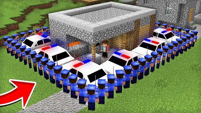 Почему полиция окружила мой дом в майнкрафт | компот minecraft Почему полиция окружила мой дом в майнкрафт | компот minecraft