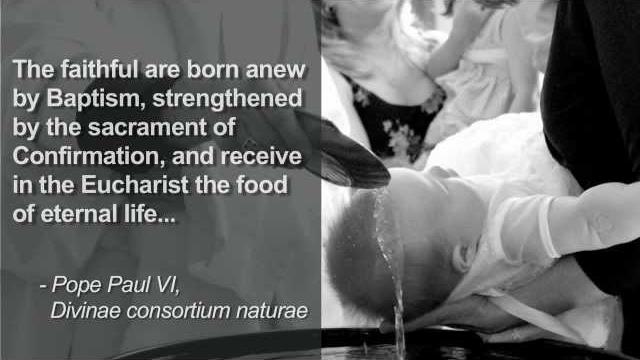 Sacraments 101: baptism (why we baptize) Sacraments 101: baptism (why we baptize)