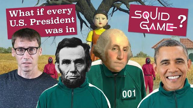 Squid game but it’s american presidents Squid game but it’s american presidents