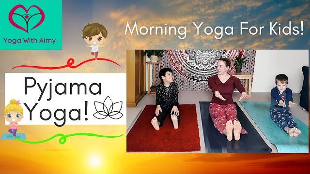 Pyjama yoga! | morning yoga for kids Pyjama yoga! | morning yoga for kids