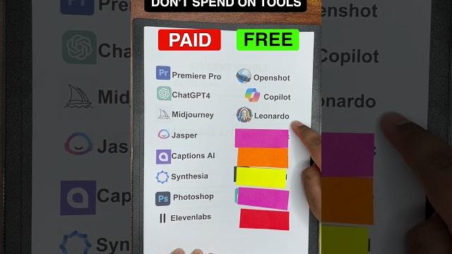 Paid vs free ai tools | best free ai tools Paid vs free ai tools | best free ai tools