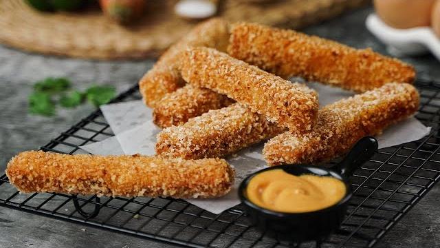 Chicken bread sticks recipe by sooperchef Chicken bread sticks recipe by sooperchef