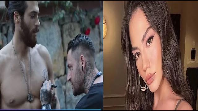 Can yaman got a tattoo with demet özdemir! Can yaman got a tattoo with demet özdemir!