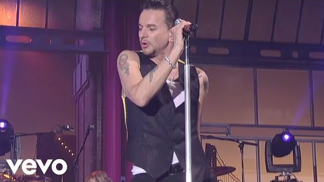 Depeche mode - personal jesus (live on letterman) Depeche mode - personal jesus (live on letterman)