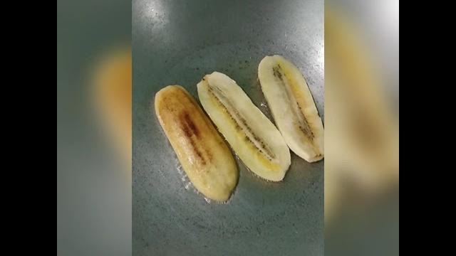 Sweet fry banana,yummy Sweet fry banana,yummy