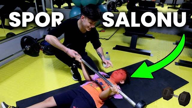 Spor salonunda 1 gün geçi̇rmek!! Spor salonunda 1 gün geçi̇rmek!!