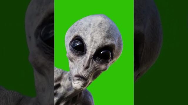 Alien green screen Alien green screen
