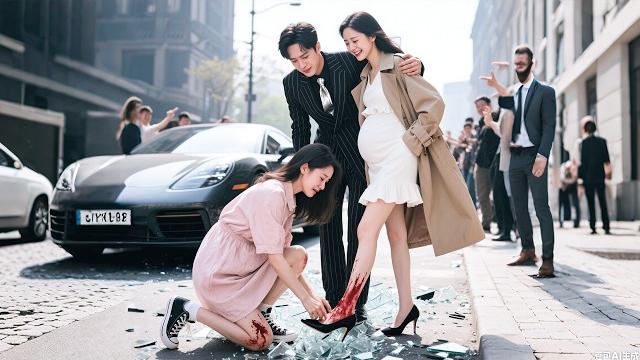 Ceo forced pregnant her kneel in the glass shards to apologize to mistress,and regretted she left! Ceo forced pregnant her kneel in the glass shards to apologize to mistress,and regretted she left!