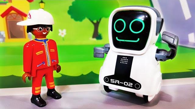 Петрович и робот играют в опасные игры - multi игрушки Петрович и робот играют в опасные игры - multi игрушки