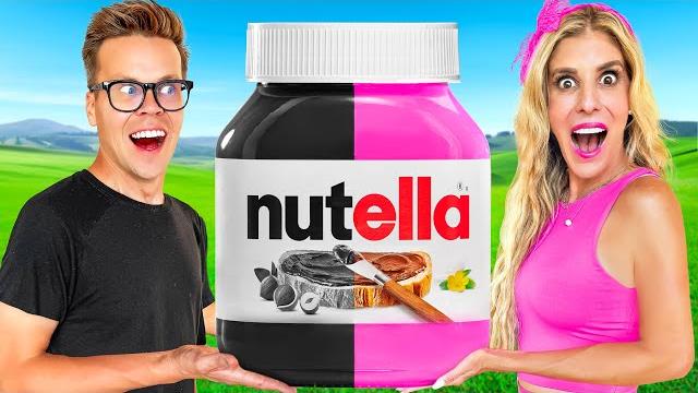 Pink vs black challenge Pink vs black challenge