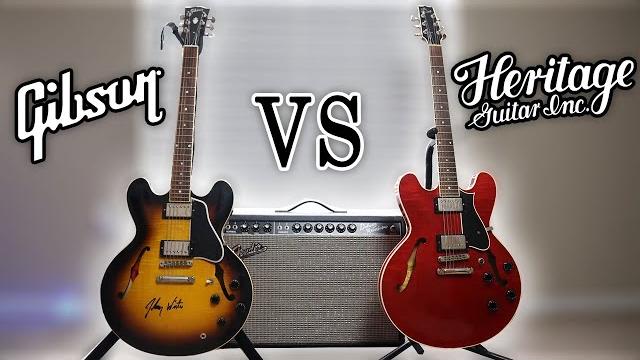 Gibson es-335 vs heritage h-535 Gibson es-335 vs heritage h-535