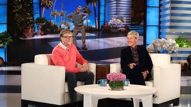 Bill gates chats with ellen for the first time Bill gates chats with ellen for the first time