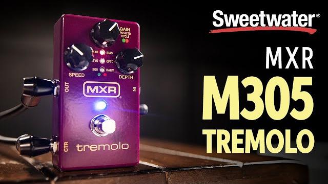 Mxr m305 tremolo pedal demo Mxr m305 tremolo pedal demo