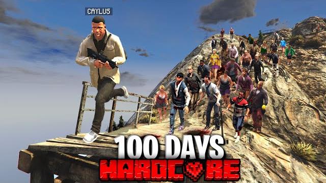 I survived 100 days in a zombie apocalypse in gta 5.. I survived 100 days in a zombie apocalypse in gta 5..