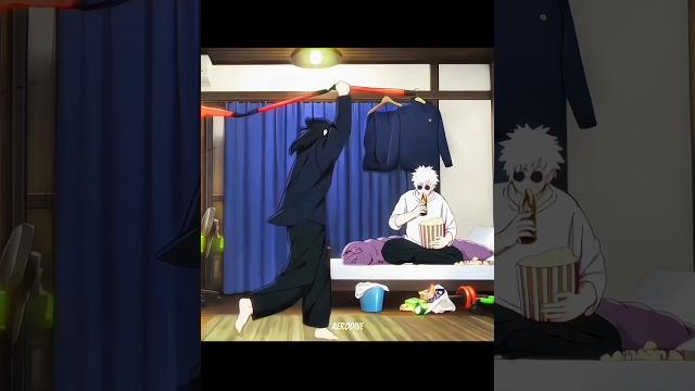 Gojo and geto in free time 🫣#jujutsukaisen #gojo #anime Gojo and geto in free time 🫣#jujutsukaisen #gojo #anime