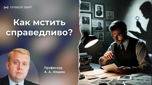 Как мстить справедливо? | алексей опарин Как мстить справедливо? | алексей опарин