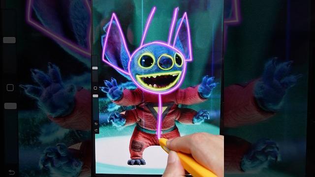 Drawing monster 626!️ #art #stitch #disney Drawing monster 626!️ #art #stitch #disney