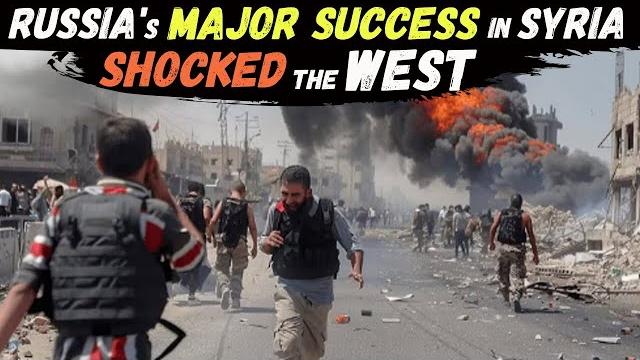 Amid putin's huge success in syria, the russian base was attacked by british and french proxy forces Amid putin's huge success in syria, the russian base was attacked by british and french proxy forces