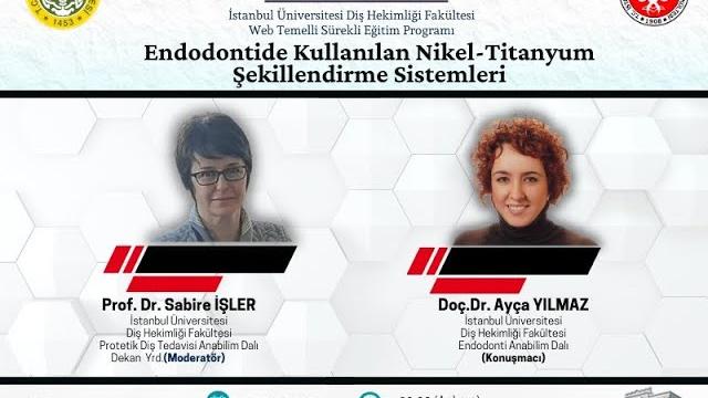 Doç. dr. ayça yılmaz - endodontide kullanılan nikel titanyum şekillendirme sistemleri Doç. dr. ayça yılmaz - endodontide kullanılan nikel titanyum şekillendirme sistemleri