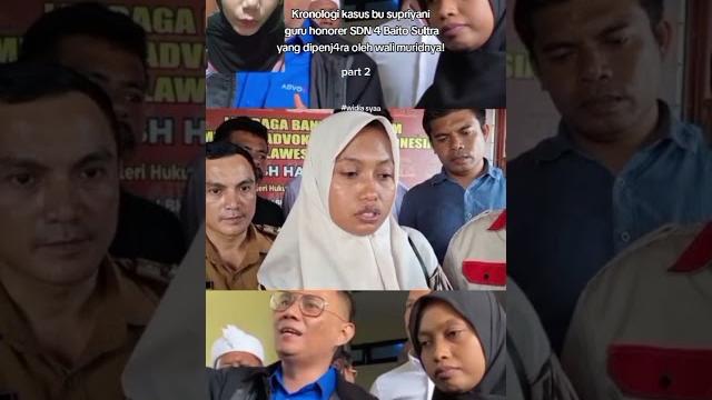 Fakta kronologi kasus bu supriyani guru honorer yang dilaporkan wali muridnya part 2 #viralshort Fakta kronologi kasus bu supriyani guru honorer yang dilaporkan wali muridnya part 2 #viralshort