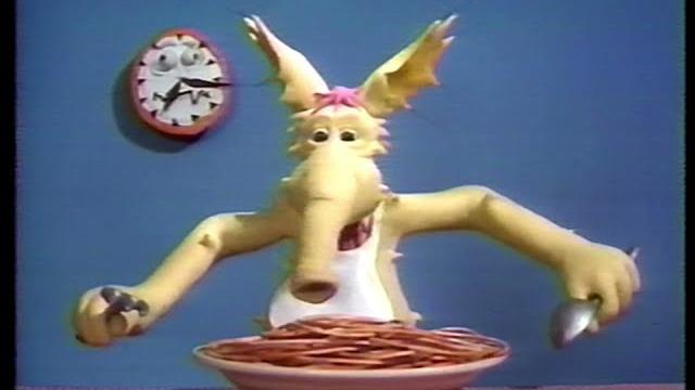 Nickelodeon ident - anteater / spaghetti (1989) Nickelodeon ident - anteater / spaghetti (1989)