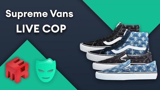 Supreme week 19 vans live cop mek Supreme week 19 vans live cop mek