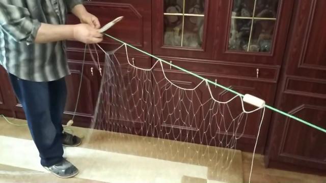 Расчет и метод посадки рыбацких сетей (рамованая) Расчет и метод посадки рыбацких сетей (рамованая)