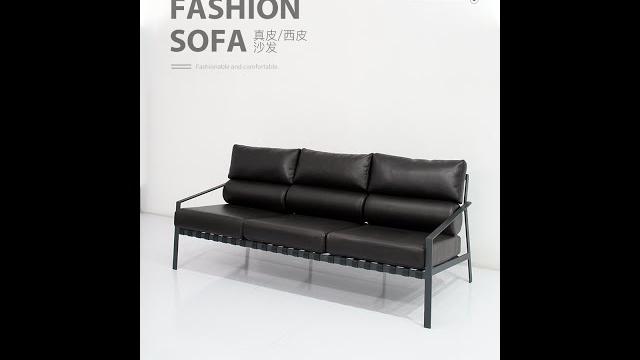 3p leather sofa/whole native sponge/3000+ail hole/thicker steel frame #officesofa#leathersofa#sofa 3p leather sofa/whole native sponge/3000+ail hole/thicker steel frame #officesofa#leathersofa#sofa