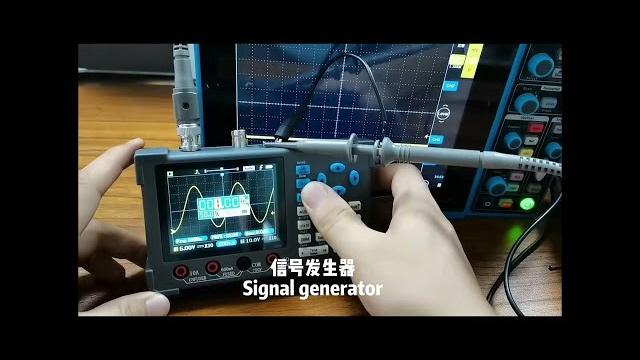 Dso3d12 oscilloscope+multimeter demo Dso3d12 oscilloscope+multimeter demo