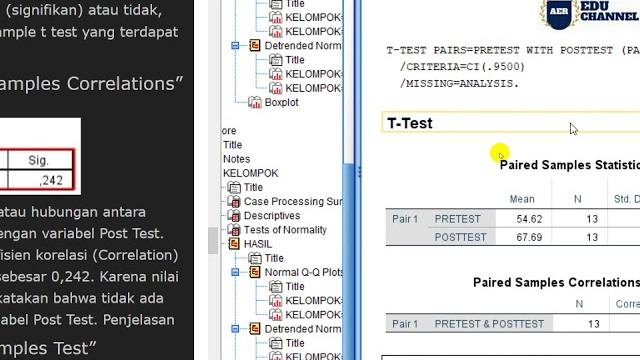 Praktik paired samples t=test Praktik paired samples t=test