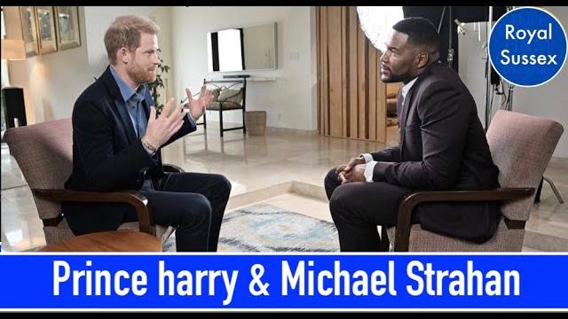Prince harry interview with michael strahan review gma Prince harry interview with michael strahan review gma