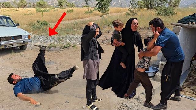 Sadeq's shocking return;the bloody tension of maryam and sadeq's war against elham and the children Sadeq's shocking return;the bloody tension of maryam and sadeq's war against elham and the children